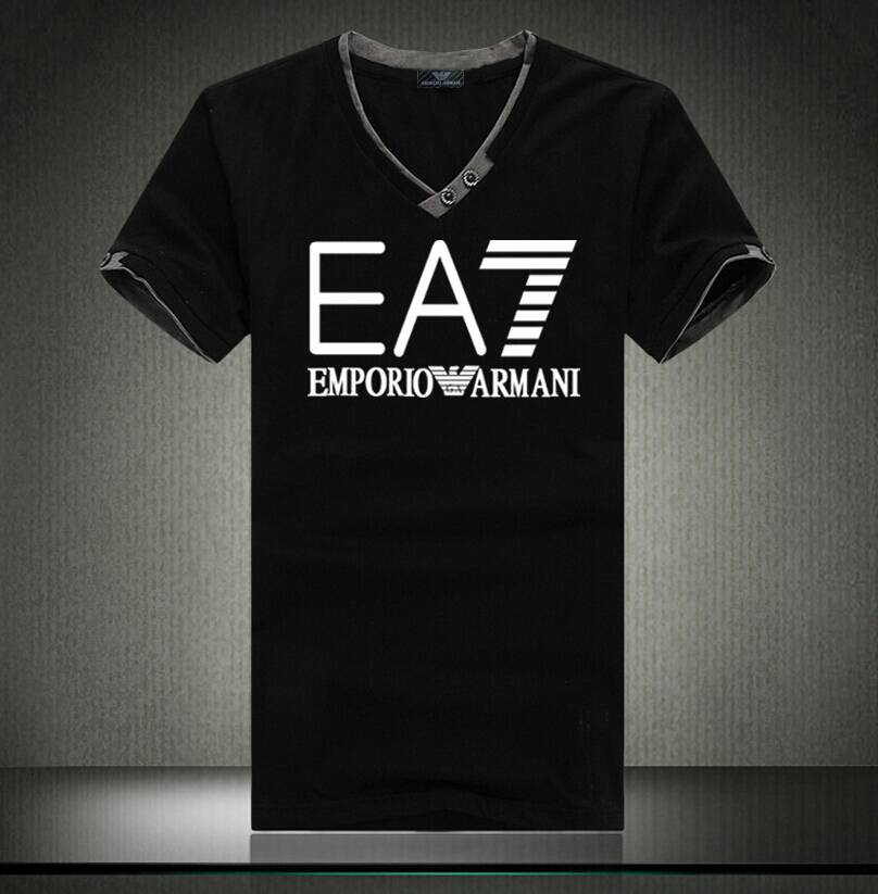 Armani V-neck T-shirts men-A1608V